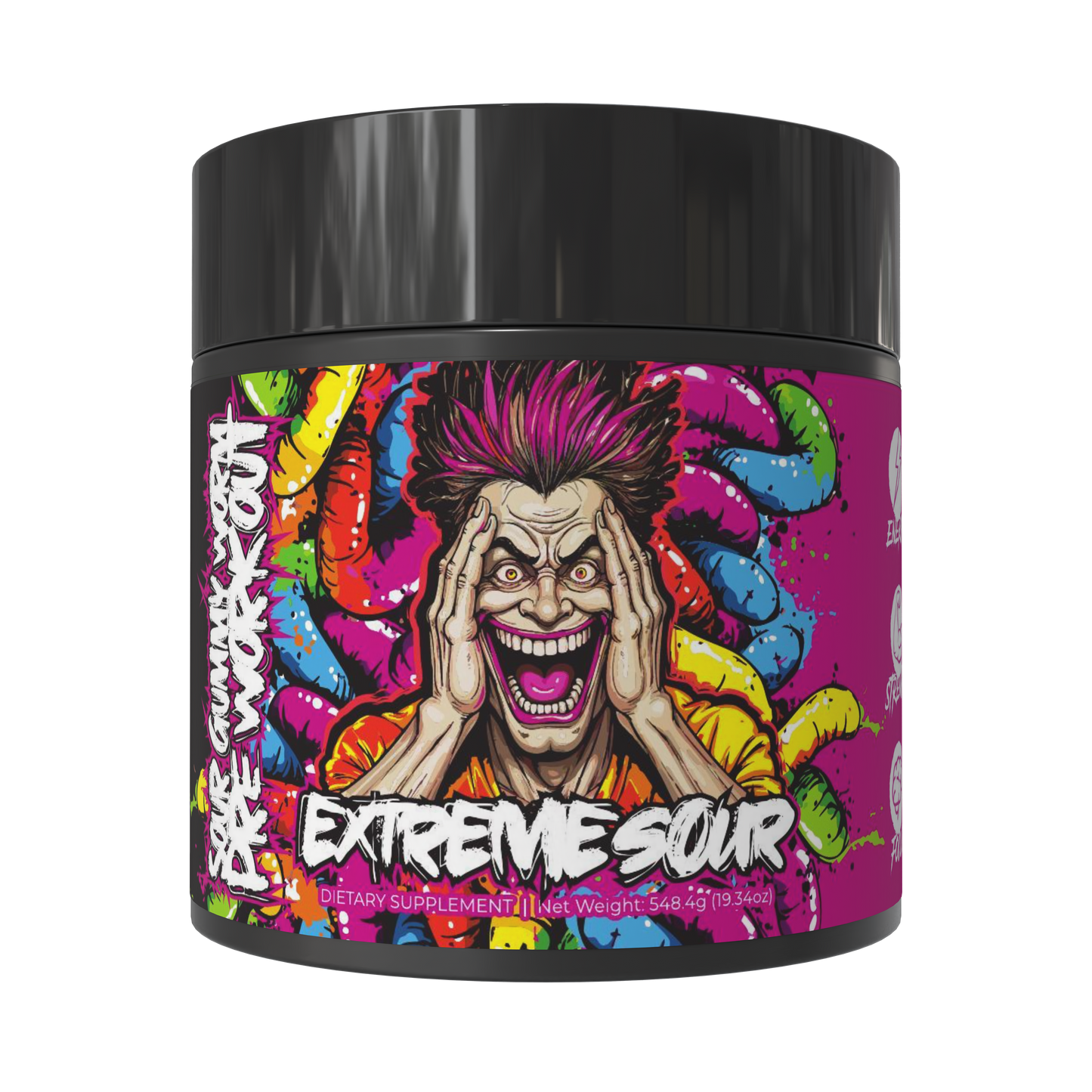 Extreme Sour Gummy Worms